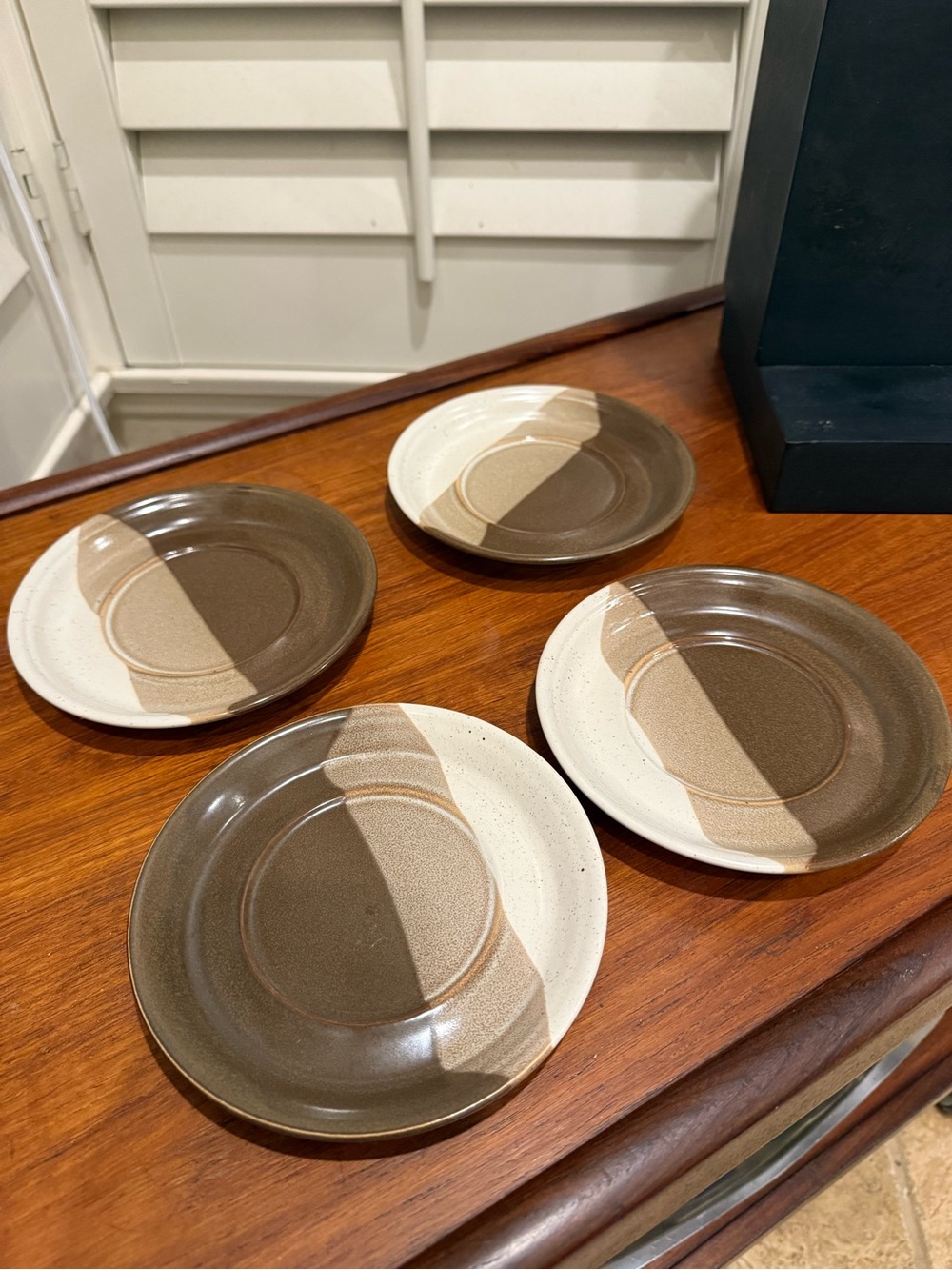 Vintage Mikasa Studio Kiln - "Potter's Art"  designed by Ben Seibel. Set of 4
